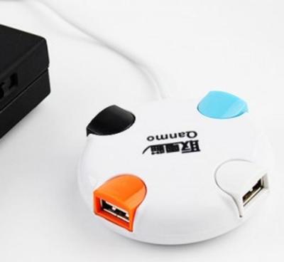 批發(fā)取電貓圓形USB HUB分線器，USB一分四擴(kuò)展口選購指南